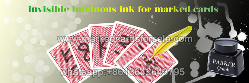 invisible ink for playing cards