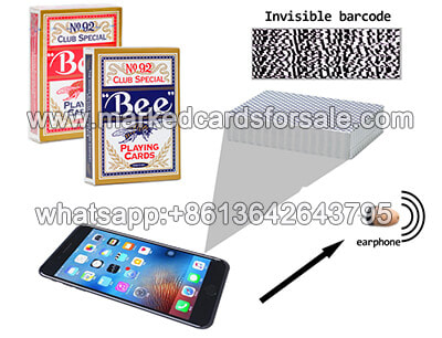 iphone poker analyzer works with bee barcode cards
